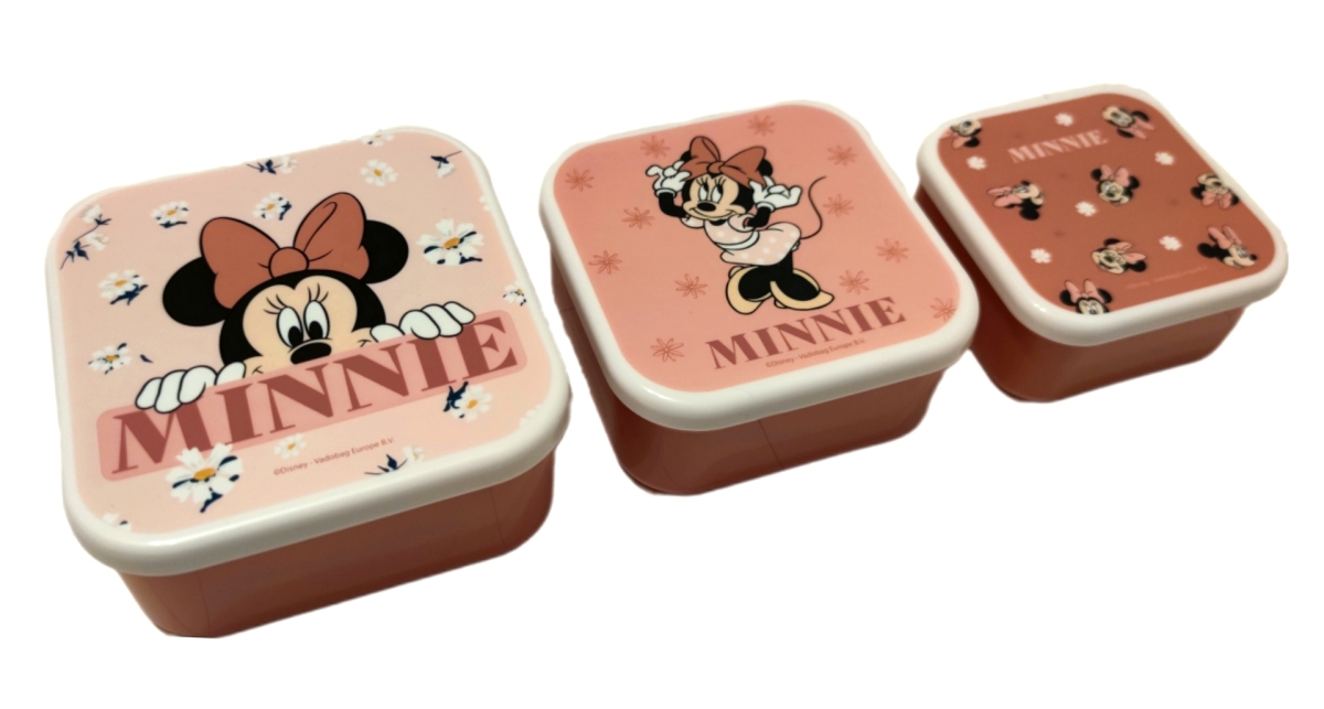 Snackboxen 3er set Minnie Mouse